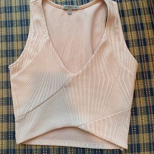 Charlotte Russe Pink crop top ~~ worn once 👚